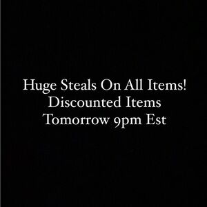 Huge Steals. Clearing Closet. EVERYTHING MUST GOOOO!!!